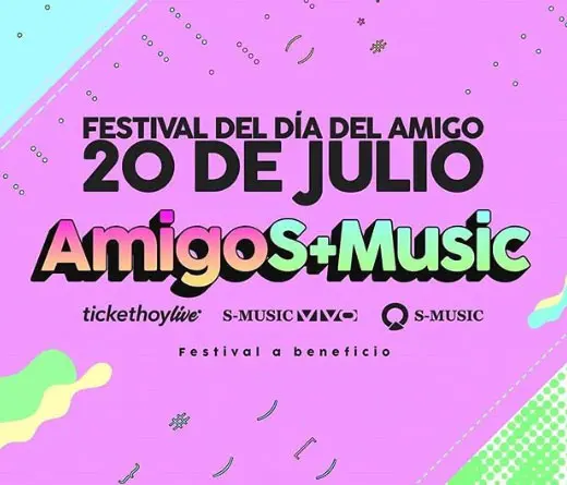 En el Da del Amigo, S-Music har un festival gratuito y va streaming con todos sus artistas.
